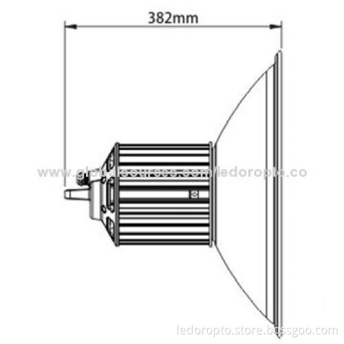 LED High Bay Light, GK150C, 150W with Aluminum Cooling Fins, 2,600-6,500KNew